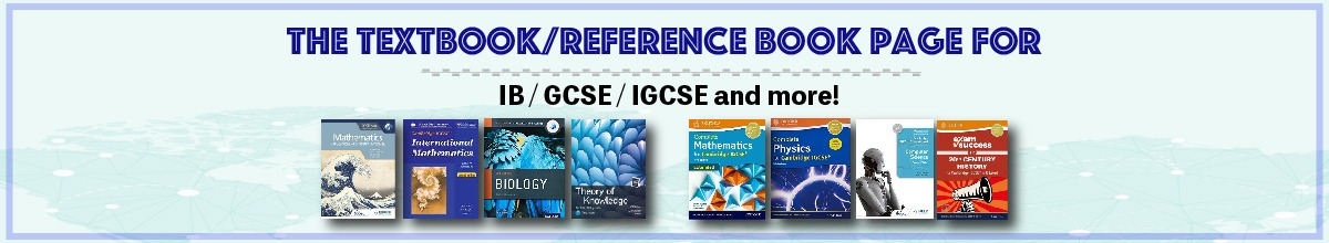 IB / IGCSE / GCSE